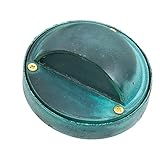 Best Quality Lighting LV50VRD Finished Outdoor Step Light with Clear Glass Shade, Green Verde [並行輸入品