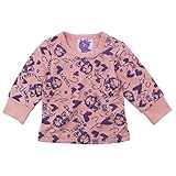 patogato(パトガト) 接結天竺 Dog総柄長袖Tシャツ 120cm/ピンク NO.F-741065