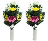 ニューホンコン造花 エコ仏花 2本組