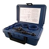 Disston E0103114 Boxed Blu-Mol Bi-Metal Hole Saw Kits 9-Piece Electrician's Kit [並行輸入品]