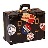 Rustic Vintage Luggage Case Money Box Gift by Baby Money Box