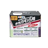 アサヒペン 水性かわら用 銀黒 7L 【まとめ買い3セット】