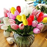 ホーム装飾、5点/セットDIY人工シルククラフト花のBouquets、結婚式、花輪、工芸、Bud Stem閉じたローズ ST-00565301511