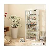 コレクションケース Colete〔コレテ〕 高さ100cm コレクションケース コレクションラック フィギュアケース ブラウン 【代引不可】 生活用品 インテリア 雑貨 インテリア 家具 収納家具 コレクションラック ディスプレイラック t