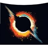 デジタル印刷レトロ星雲タペストリーGalaxy吊り壁ブランケットビーチタオルヨガホームDecor Starシリーズ 59inx39in(150cmx100cm) YYY9233-21-A