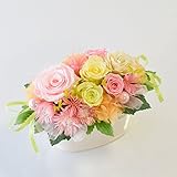 花由 プリザーブドフラワー パニエ カラフル