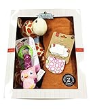 パパジーノ ズービーペッツ きりん 出産 お祝い セット ミトン おもちゃ (AM_ZPG111-15)