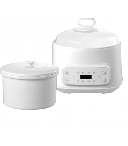 Amazon | Qobvoeh 電気煮込み鍋 、 3L 全自動分離型シチューポット