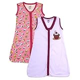 Funkoos Organic Sweet cupcake-wearableブランケット2パック カラー: ホワイト