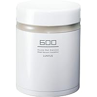 アスベル 保温ランチジャー ホワイト 600ml ランタスBE ステンレス保温ランチボックス HLB-B600