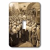 Scenes from the Past Stereoview – Greeting Roosevelts Train In Reno Nevada 1903ヴィンテージStereoview。 – 照