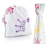 Cuski Great Swan Doodle Multi-Use Beautiful Bamboo Muslin (Extra Large, Serendipity Design)