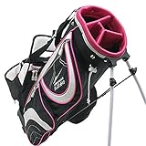 WORLD EAGLE(ワールドイーグル) レディース キャディバッグ FL-01 V2 スタンドタイプ ブラックベリー WE-V2-BG-BB