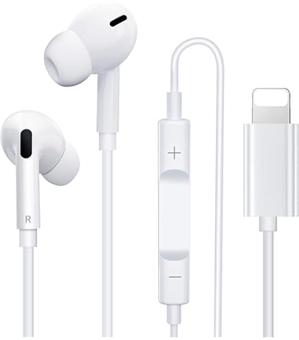 Amazon.co.jp: iPhone イヤホン有線 [2023MFi正規認証品] 有線 