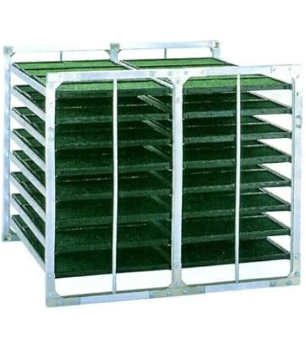 Amazon | アルミス アルミ苗コン60枚 AJ-60N | 苗棚