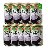 泰山仙草凍（加糖タイプ）【24缶セット】 仙草ゼリー 天然草本飲料 清涼降火 台湾人気ドリンク 255gX24缶