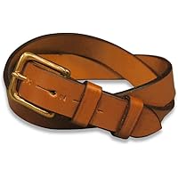 Amazon | [ジャベツクリフ] スティラップレザーベルト (コゲ茶