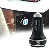 Honda カーチャージャー 車載充電器 GZYUXIANGRB 2ポート 急速充電 小型 シ...
