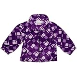 コロンビア【Columbia紫ダイヤフリース】女の子パープルダイヤモンド柄フリースジャケット, 2T 2歳用　95cm-100cm ギフトプレゼント,アウター..【並行輸入】