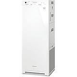 ダイキン 加湿 空気清浄機 ストリーマ MCK50Y-W ～22畳 スリムタワータイプ 強力吸引 壁際設置 花粉 ハウスダスト ホコリ PM2.5 ニオイ ウイルス