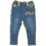 【春物】 CHILD CHAMP(チャイルド チャンプ) デニムニット前後切替スキニーパンツ 80cm /BL NO.C-86161307