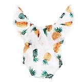 Kesoto 全4サイズ 子どものカバーオール 赤ちゃんカバーオール 夏 蓮の花の襟 旅行 ビーチ 0-24ヶ月 - マルチカラー, 18〜24M