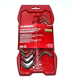 Speed Z-Hex Key Set (10-Piece)-Husky-HZHK10PCN [並行輸入品]