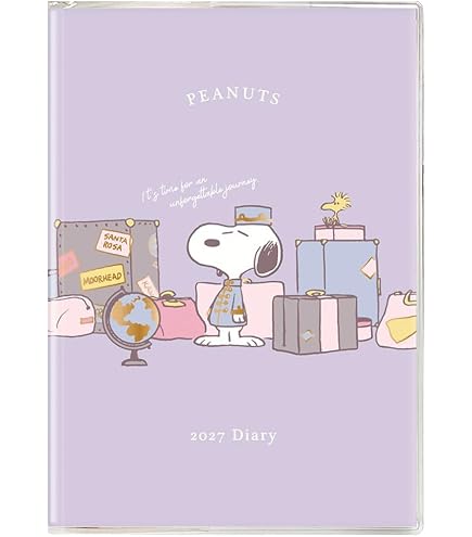 Amazon.co.jp: 2027年手帳 ピーナッツ(スヌーピー) B6 コミック