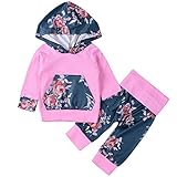 Cutelove　トップ+パンツ2点セット　帽子付け　セット子供服　女の子　ガールズ　赤ちゃん　春　秋　コットン　可愛い　花　普段着