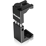 Ulanzi スマホホルダー 三脚スマホホルダー 全金属製 スマートフォン三脚マウント コールドシュー付き 横も縦も撮影可 三脚用 スマホクリップ web会議 宅録生放送 TikTok Vlog YouTube instagram IGTV 用スマホ