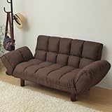 山善(YAMAZEN) ポケットコイルカウチソファ PFCS-180 ブラウン