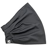 (ザクション) Zaction 日本製 子供 バンダナ スポーツ ダンス キッズ 吸湿速乾ドライメッシュ ターバン ヘアバンド 黒