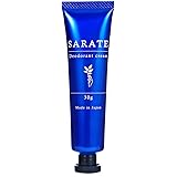 医薬部外品 手汗防止クリーム SARATE サラテ デオドラントクリーム 手汗止め 脇汗 足 ニオイ 対策に 30g 制汗剤 日本製 無添加処方 男女兼用