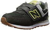 [ニューバランス] new balance キッズシューズ KV574  (16春夏) KV574  (16春夏) E8Y (グリーン/イエロー(E8Y)/19.5)
