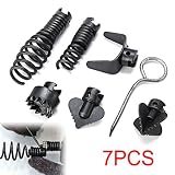 浚渫ツール,コンビネーションカッターヘッドセット パイプライン浚渫機用 排水用備品 7Pcs 16mm