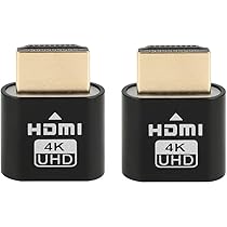 Amazon.co.jp: 【Amazon限定】HDMI 仮想ディスプレイ ダミープラグ