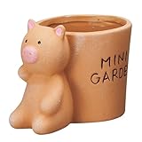 動物プランターポット　3号サイズ コブタ