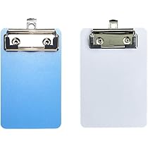 Amazon | クリップボード ミニサイズ 13.8x8cm クリップファイル 2枚