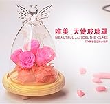 植物 花 装飾 花瓶 ボトル ぶら下げ クリア ガラス 壁 天使型 水耕栽培 プレゼント 雑貨 飾り 結婚式 容器