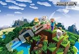 エンスカイ(ENSKY) MINECRAFT マインクラフト マインクラフト Overworld 26×38cm ジグソーパズル 300ピース JIGSAW PUZZLE 300-1921 3才以上