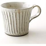 マグカップ 陶器 美濃焼 コーヒーカップ おしゃれ シンプル 粉引きマグ [kyt4274]