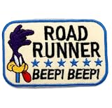 ワッペン キャラクター ロード ランナー (★★★★★★) BEEP アメカジ アイロンワッペン 刺しゅう アップリケ パッチ