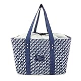 アットファースト レジカゴ型 保冷バッグ ショッピングバッグ エコバッグ ネイビー フィギュール AF6319 L