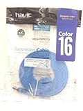 Flat USB Male to USB Female Extension Cable 10ft (3m) Light Blue [並行輸入品]