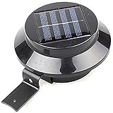 夜間自動点灯 する　ソーラーLEDライト