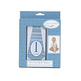 Child to Cherish Monthly Tie Belly Stickers [並行輸入品]
