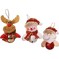 Amazon.co.jp: クリスマスオーナメントペンダント3個セット