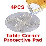 LexBlue(TM)BS#S 4PCS Soft Corner Table Protector Baby Safety Solid Edge and Corner Guards