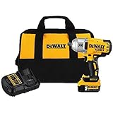 DEWALT DCF899P1 20V MAX XR Brushless High Torque 1/2" Impact Wrench Kit with Detent Anvil [並行輸入品]