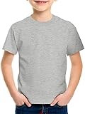 Joggerbises 4.8オンス 無地 Tシャツ コットン100% [キッズ] グレー 140